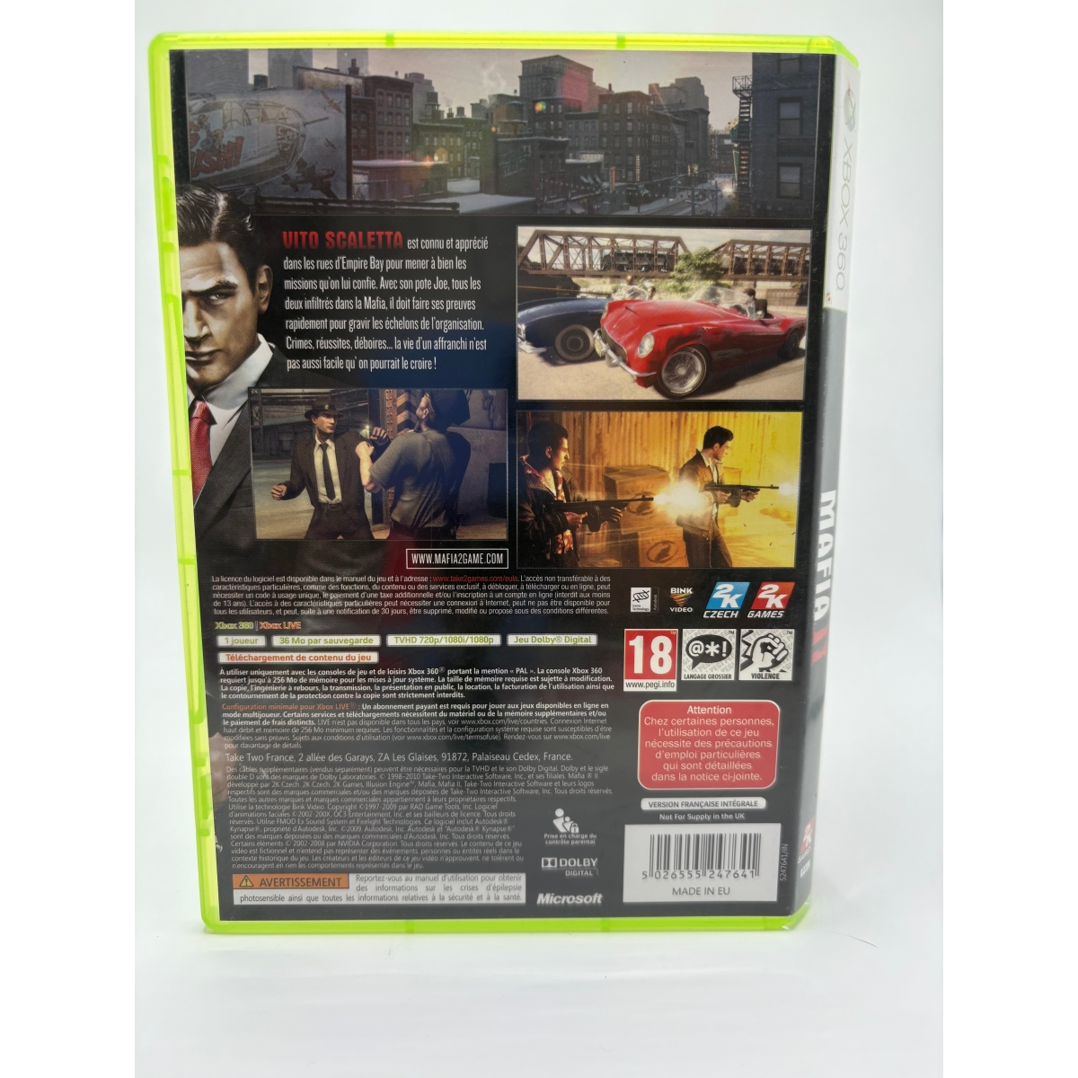 Mafia II - Xbox 1ère gen
