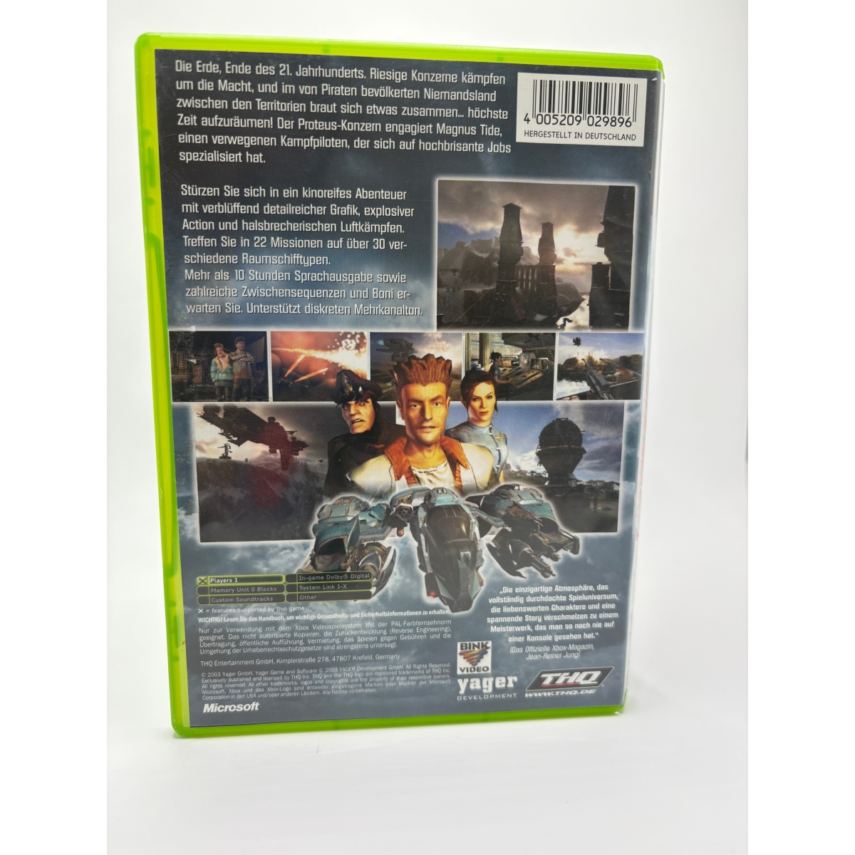 YAGER - Xbox 1ère gen