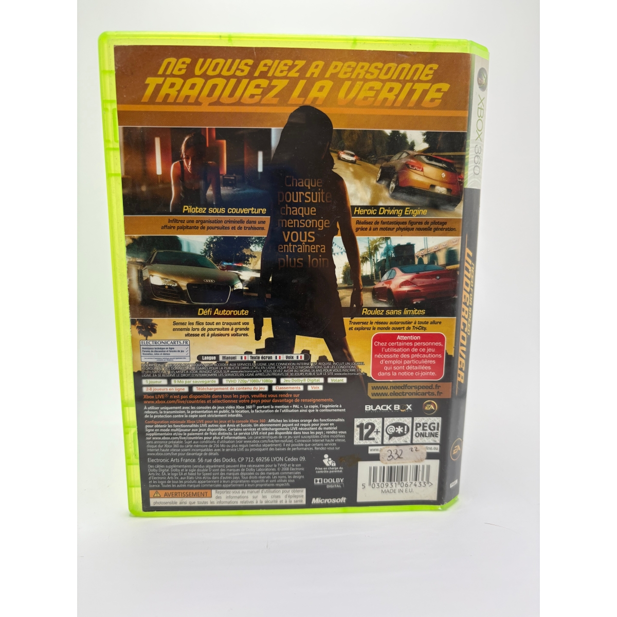 Need for Speed Undercover Xbox 360 | Occazland