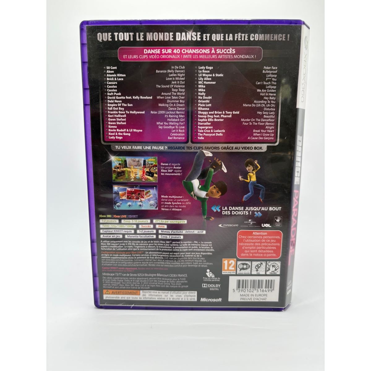 DANCE PARADISE - Xbox 360
