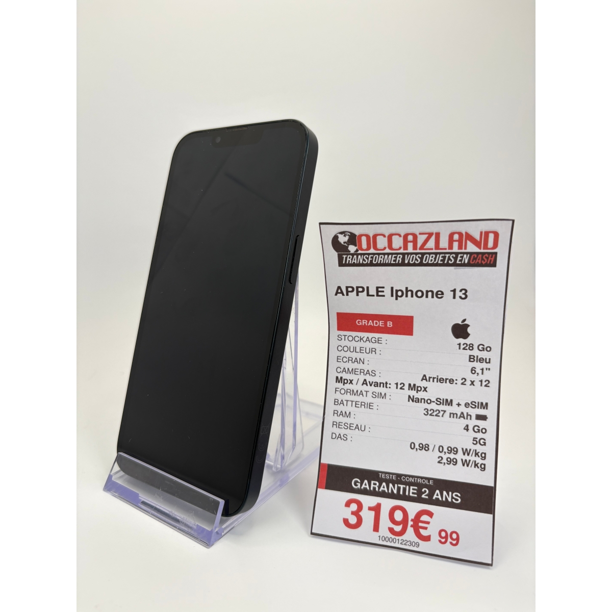 Apple iPhone 13 128 Go Bleu