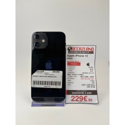 Apple iPhone 12 mini 64 Go noir