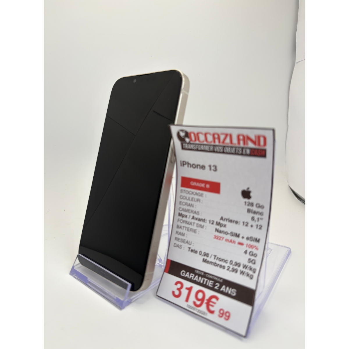 Apple iPhone 13 128 Go Blanc