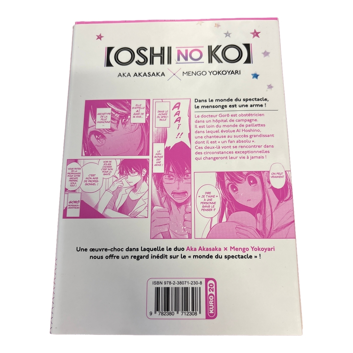 Oshi no Ko Tome 1 - photo réelle détourée