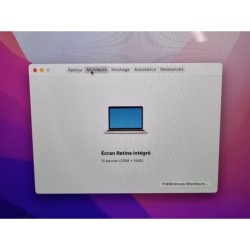 APPLE MACBOOK 2016 256 GO 12" POUCE  INTEL  M3 