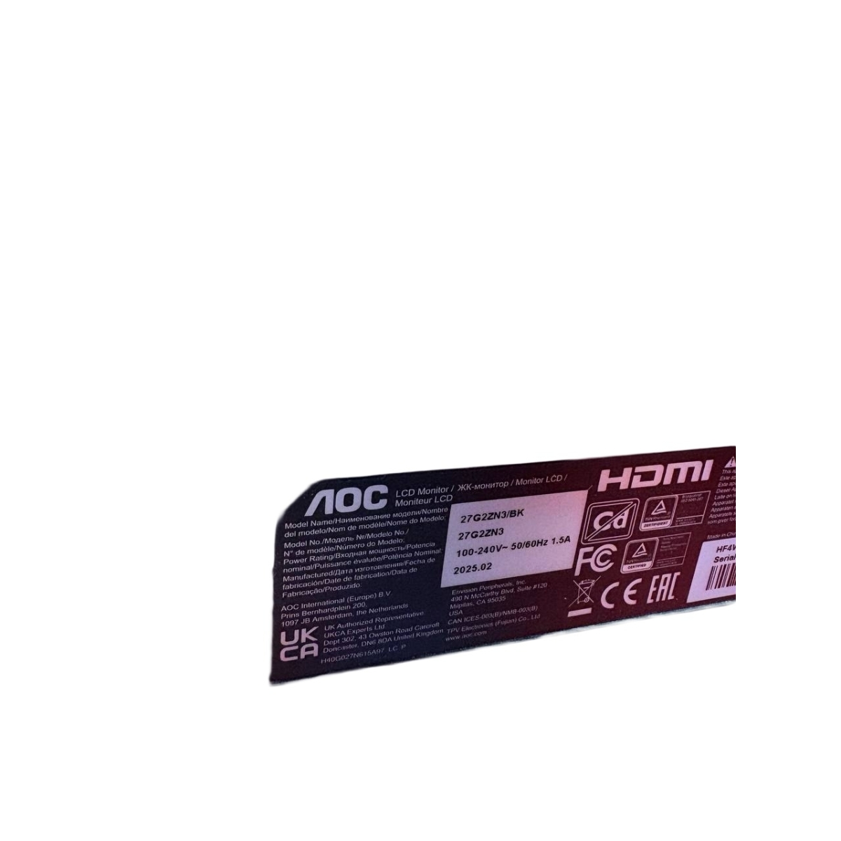 Photo detouree Adobe fond blanc - AOC 964