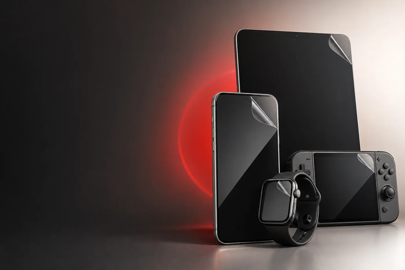 Protection hydrogel pour smartphone, montre, tablette et console portable chez Occazland à Gray